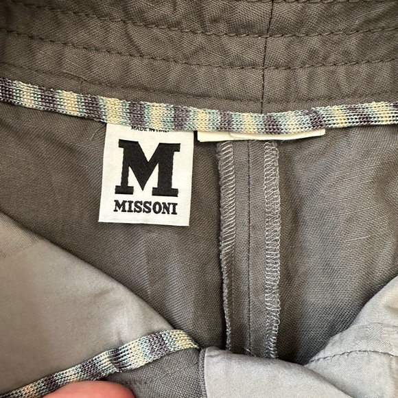Missoni grey high rise shorts size small grey - Picture 8 of 9